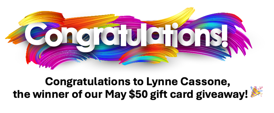 Congratulations May 2025